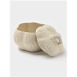 Горшок для запекания Борисовская керамика «Тыква», 2.4 л, бежевый