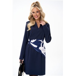 Платье Аврил (черника)