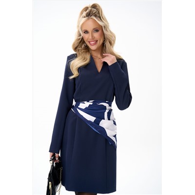 Платье Аврил (черника)