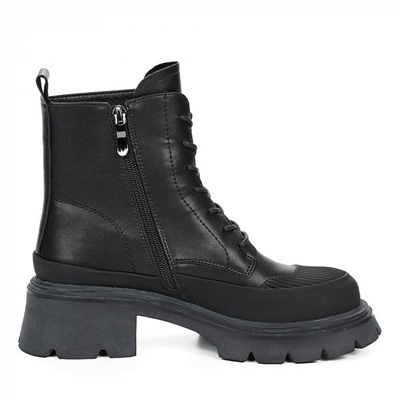 MV1049-010 черн Ботинки деми женские (36-41)/10