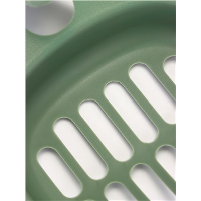 Совок для кошачьего туалета 22.5×10×5 см, Soft-touch, изумруд