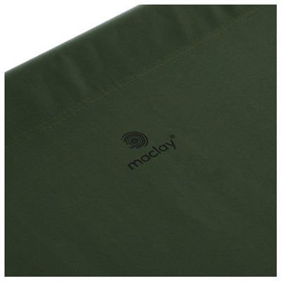 Раскладушка maclay, складная, 184 х 59 х 40 см, до 120 кг, цвет зелёный