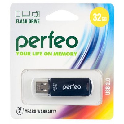 USB-флеш-накопитель PERFEO 32GB C06 Black Perfeo