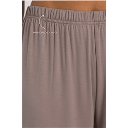 Брюки-палаццо для дома Шелк вискозы (латте) Б14499-52М