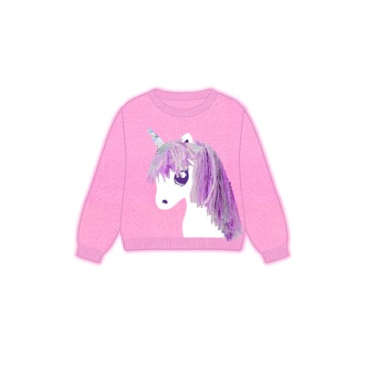 Джемпер трикотажный для девочек