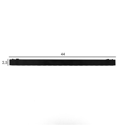 Светильник трековый ULTRA «Линза», светодиодный, 24 Вт, 48 В, 3000K-5700К, CRI90, 44.5×2.6×2.4 см, чёрный