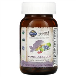 Garden of Life, MyKind Organics, Women's Once Daily Multivitamin, 30 Vegan Tablets