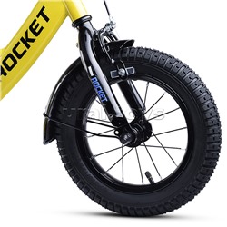 Велосипед 12" Rocket Gem, цвет желтый