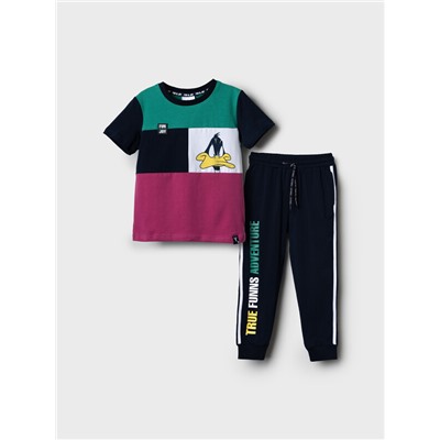 Комплект трикотажный для мальчиков: фуфайка (футболка), брюки