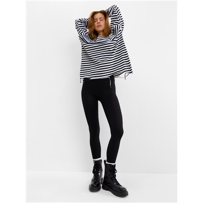 Лонгслив женский MINAKU: One Most Brand, принт широкая полоска, размер onesize