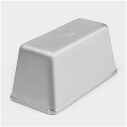 Форма для хлеба, 1,6 л, 21,5×10,5×10,5 см, Л-10, литой алюминий
