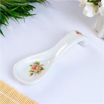 Подставку под ложку «Хозяюшка», фарфор, МИКС