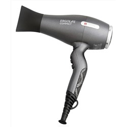Dewal Профессиональный фен для волос / ErgoLife Compact 03-002 Grafit, серый, 2000 Вт 3665