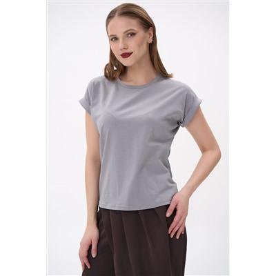 Футболка Алина (тёмно-серый)