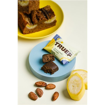 Трюфель финиковый Банановый брауни / 360 г / 24 конфеты / шоу-бокс / ТМ MyTruef