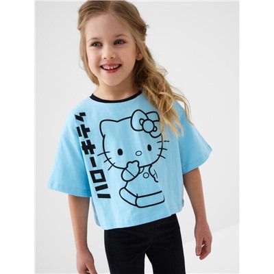 Фуфайка трикотажная для девочек (футболка)