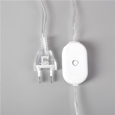 Светодиодная фигура «Дед Мороз» 33×47×20 см, акрил, 40 LED, 220 В, свечение белое