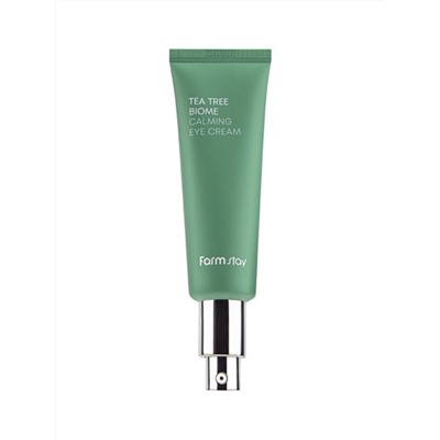 FARMSTAY - КРЕМ ДЛЯ КОЖИ ВОКРУГ ГЛАЗ УСПОКАИВАЮЩИЙ TEA TREE BIOME CALMING EYE CREAM, 50 ML