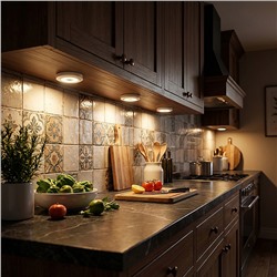 Ночник "Круг света" на листе