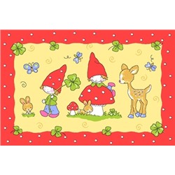 Детский велюровый ковёр "Антошка", 1х1,5 м