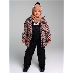 Комплект трикотажный для девочек: шапка, снуд