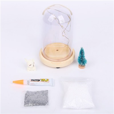 УЦЕНКА Набор для творчества «Новогодний ночник с игрушкой»