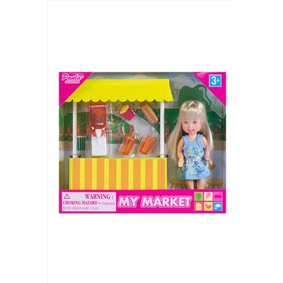 Игровой набор "Paula. На рынке", ларёк с едой Игрушки разных брендов, 267917