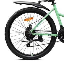 Велосипед 26" Rocket lady Alloy 26, цвет светло-зеленый, размер 17"