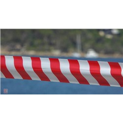 Сигнальная Клейкая оградительная лента 40м