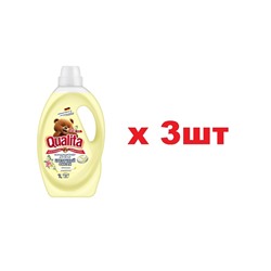 Qualita кондиционер для белья Цветочный Океан флакон 1л 3шт