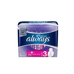 Always Ultra 7шт Platinum Супер плюс