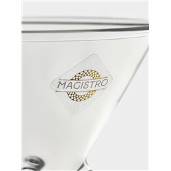 Бокал для мартини Magistro «Медуза», 130 мл, 9×12.5 см, стекло, прозрачный