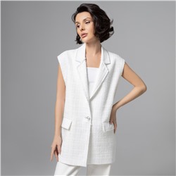 Жилет , в котором выглядишь дорого, Карьерный взлет (античный белый)