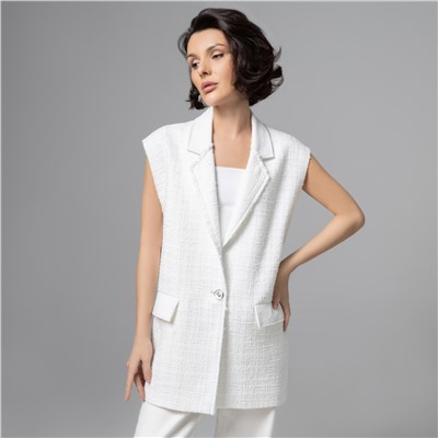 Жилет , в котором выглядишь дорого, Карьерный взлет (античный белый)