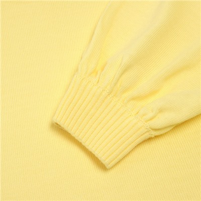 Костюм женский (джемпер, шорты) MINAKU: Casual Collection, цвет лимон, размер 52