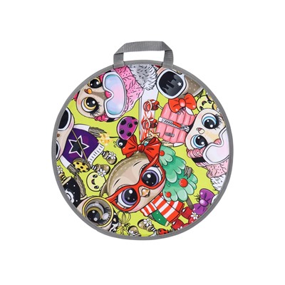 Ледянка мягкая Sova, круглая, d=45 см, толщина 1.2 см, рисунок МИКС