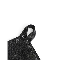 Коврик - сидушка для бани и сауны «Шахматы», 47×38 см, шерсть 30%, полиэфир 70%, серо-белый, «Добропаровъ»