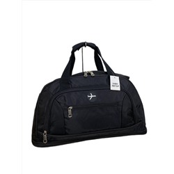 Дорожная сумка из текстиля, цвет черный