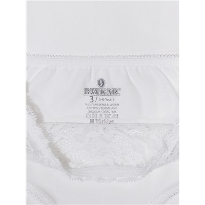 5940-01 Трусы для девочек с кружевом (BAYKAR)