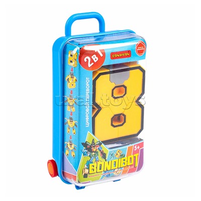 Трансформер 2в1 Цифра "8" цвет голубой