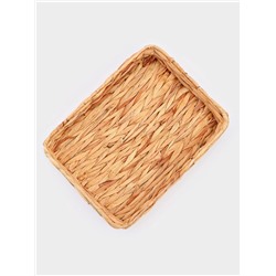 Корзинка для подачи Доляна «Камыш», 32×24×5.5 см, из соломы