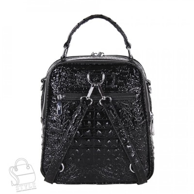 Рюкзак женский 69123-1 black Velina Fabbiano-Safenta/50
