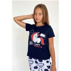 Футболка 5092 детская (Синий)