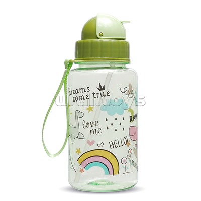 Бутылка "Динозаврик на радуге" 450 мл.