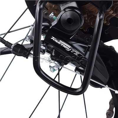 Велосипед 26" Rocket FS, цвет черный, размер 17"
