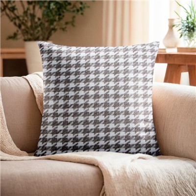 Наволочка декоративная Этель Trend 43×43 см, цвет серый, 100 % полиэстер