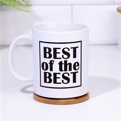 Кружка чайная керамическая BEST of the BEST, 320 мл