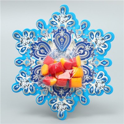 Пакет под сладости новогодний «Снежинка», 11×6 см