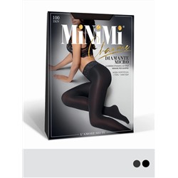 Minimi Колготки DIAMANTE MICRO 100 (кружевной пояс микрофибра)