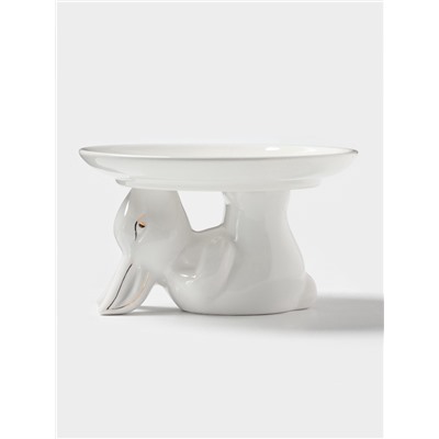 УЦЕНКА Блюдо для подачи «Зайка в золотом» 16×9.5 см